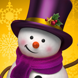 Пазл: Снеговик