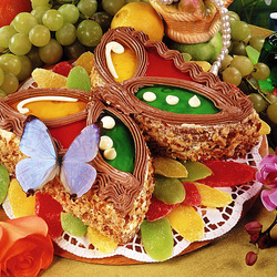 Пазл: Сладкая бабочка