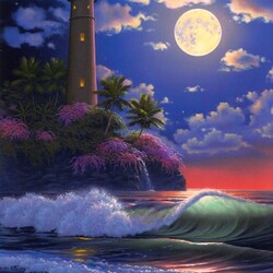 Пазл: Лунный свет