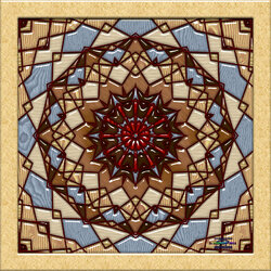 Пазл: Древесный калейдоскоп