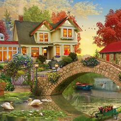 Пазл: Осенний день