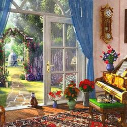 Пазл: Уютная комната