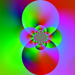 Пазл: Цветные круги