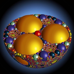 Пазл: Три желтых шара