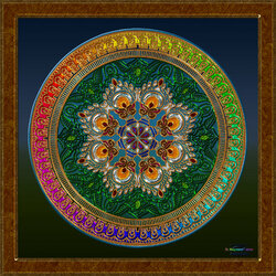 Пазл: Сентябрьская мандала