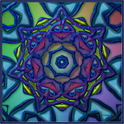 Пазл: Дымчатый калейдоскоп