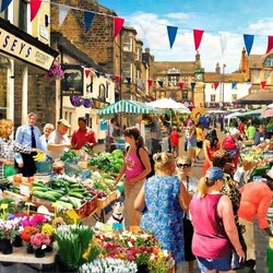 Пазл: На рынке