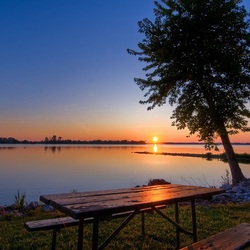 Пазл: На закате