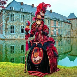 Пазл: Костюмы Венецианского карнавала