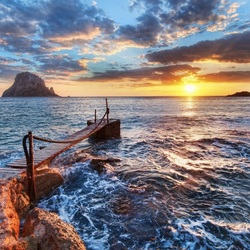 Пазл: Море на закате