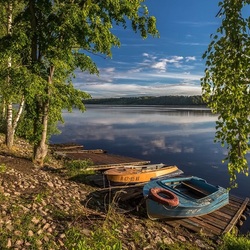 Пазл: Утро на Волге