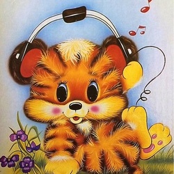 Пазл: Детские винтажные открытки