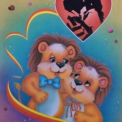 Пазл: Детские винтажные открытки