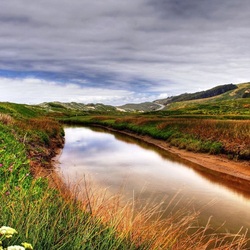 Пазл: Речка после зноя