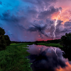 Пазл: Молнии