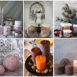 Пазл: Такие разные свечи