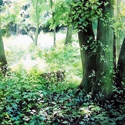 Пазл: У ствола дерева