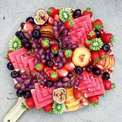 Пазл: Фруктовая нарезка