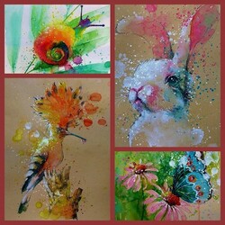 Пазл: Акварель 