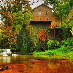 Пазл: Мельница