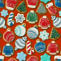 Пазл: Печенье от Деда Мороза