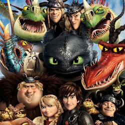 Пазл: Как приручить дракона