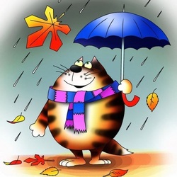 Пазл: Под дождем