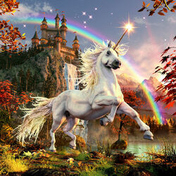 Пазл: Единорог