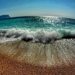 Пазл: Море в октябре