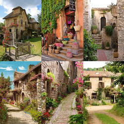 Пазл: Деревенские улочки