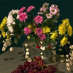 Пазл: Осенние цветы