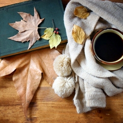 Пазл: Осенний кофе