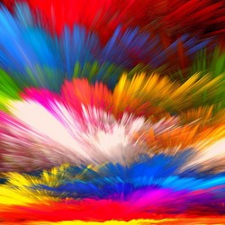 Пазл: Цветные облака