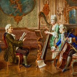 Пазл: Музыкальный урок