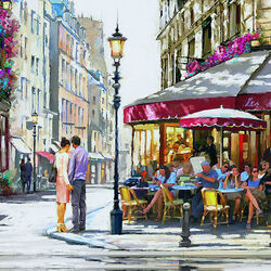 Пазл: Парижское кафе
