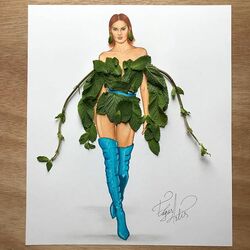 Пазл: Мятный костюм