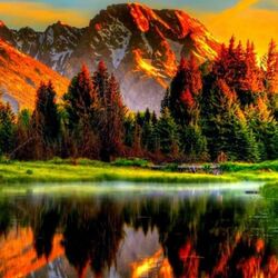 Пазл: Озеро 