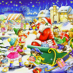 Пазл: Веселое  Рождество