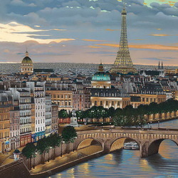 Пазл: Любовь с прекрасным именем Париж
