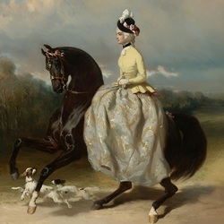 Пазл: Всадница