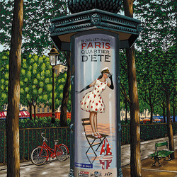 Пазл: Парижские улицы