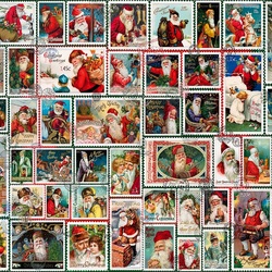 Пазл: Марки к Рождеству