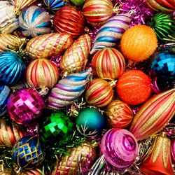 Пазл: Ёлочные украшения