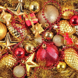 Пазл: Ёлочные украшения