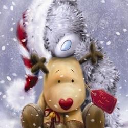 Пазл: Новогодняя открытка