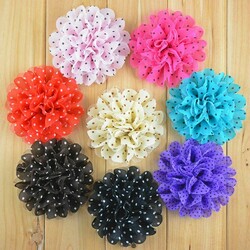 Пазл: Цветы из ткани