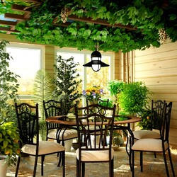 Пазл: Зимний сад