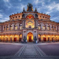 Пазл: Дрезденская государственная опера