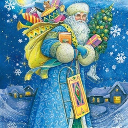 Пазл: Дедушка Мороз