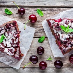 Пазл: Вишневый пирог